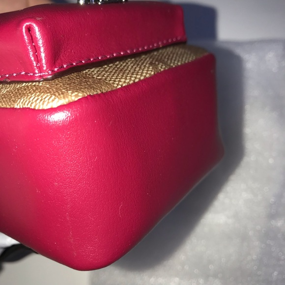 Coach 👛 Mini Backpack keychain bag charm - Picture 4 of 10